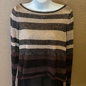 White House Black Market evening blouse